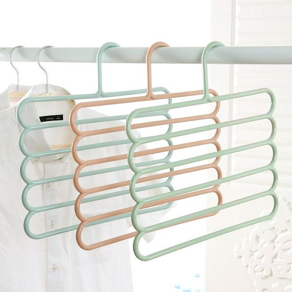 

belt scarf hanger space saving multi layer storage closet rack hanger