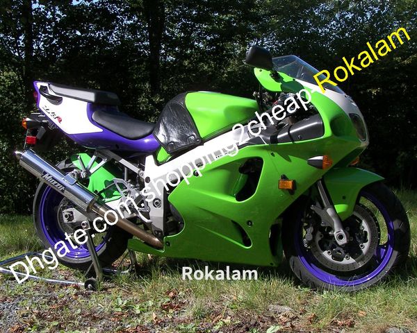 Per Kawasaki Ninja ZX 7R 1996 1997 1998 1999 2000 2001 2002 2003 ZX-7R ZX7R Set completo di carenatura moto in plastica ABS