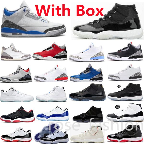 

11 low legend blue basketball shoes 11s jubilee bred space jam concord cool grey gym midnight navy 3s racer blues rust pink unc red white bl