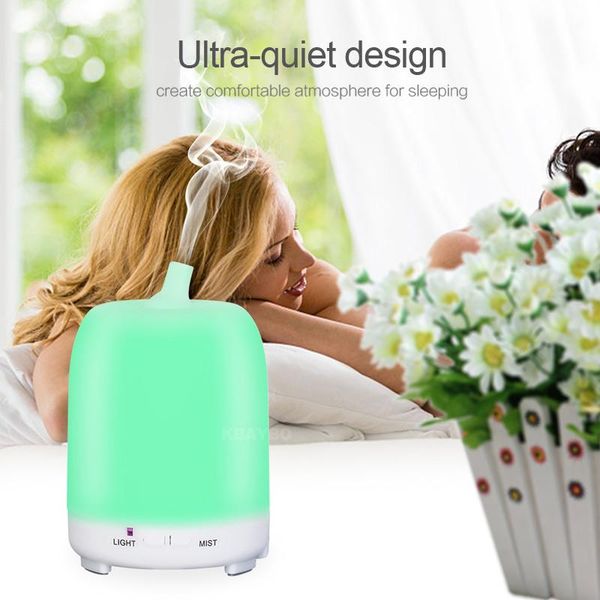 

ultrasonic humidifier aromatherapy oil diffuser with color led lights essential oil diffuser waterless auto shut-off quiet