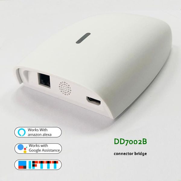 

smart home control dd7002b 433mhz connector bridge link motorized shutters blinds curtain into wifi ,control via app alexa google
