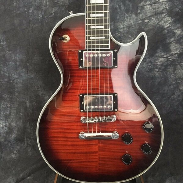 

details about guitars production plant custom black circle red standard electric guitar