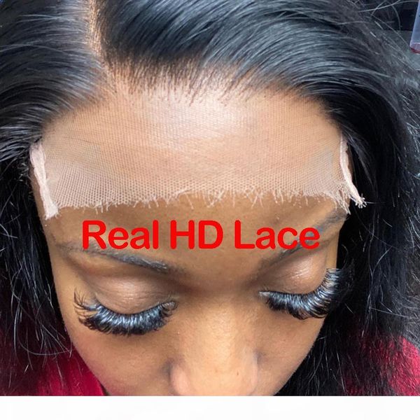 

invisible thin lace 4x4 5x5 hd closure with bundles deals human hair virgin hair vendors straght body wave hair, Black