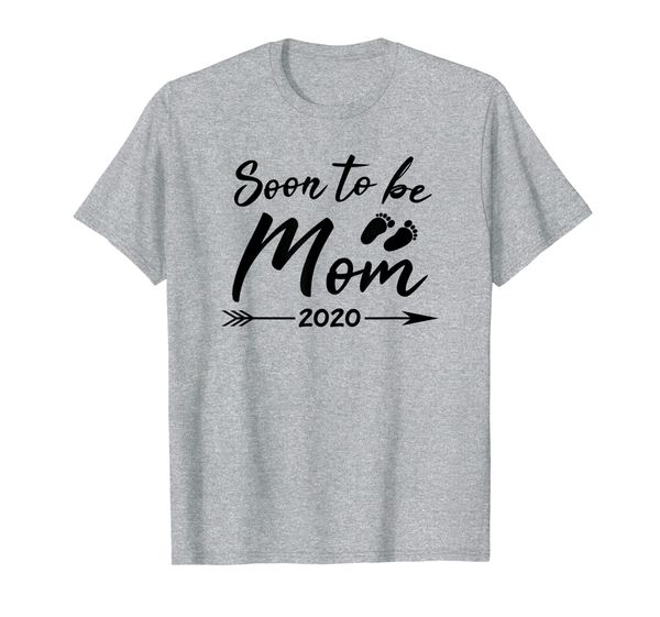 

soon to be mommy est 2020 shirt pregnancy announcement gift, White;black