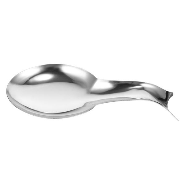 

spoons 1pc stainless steel kitchen soup spoon household rice (silver)