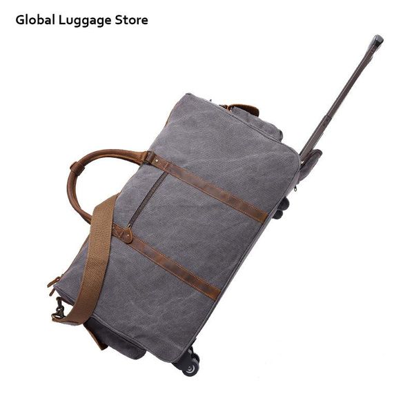 

suitcases trolley travel bag handbag men canvas luggage