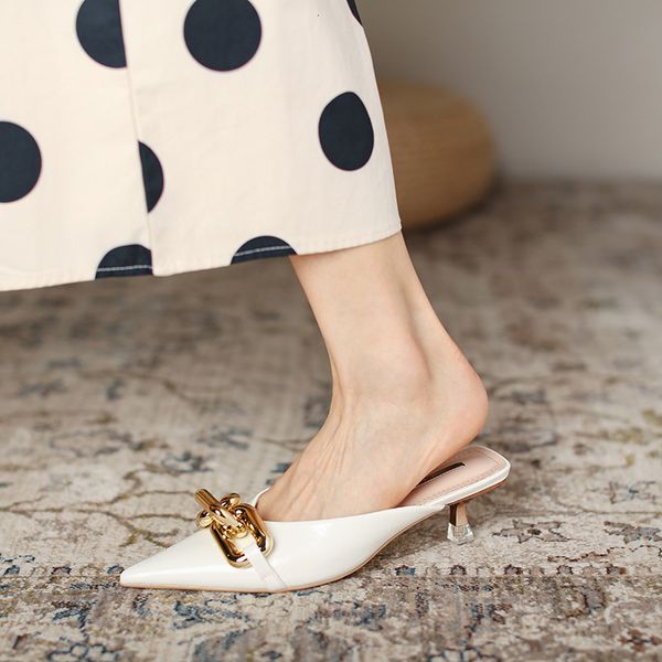 

slippers 2022-1 baotou slippers for women's wear k069, Black