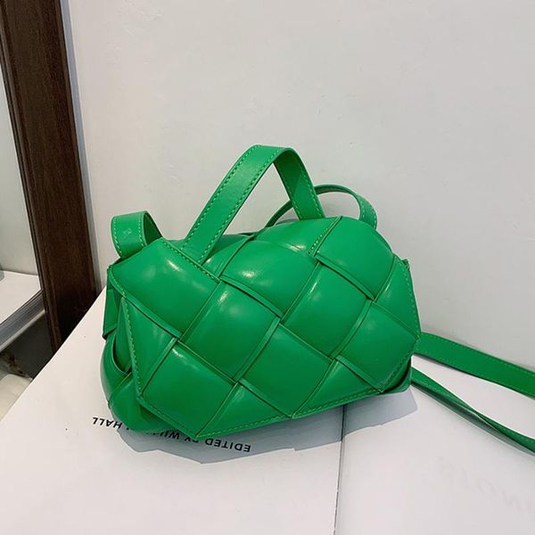 

evening bags woven women's bag tote 2021 fashion high-quality handbag pu leather designer handbags shoulder crossbody