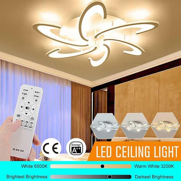

ceiling lights modern led acrylic lamp for living room bedroom home lighting post-modern chandelier 110-220v