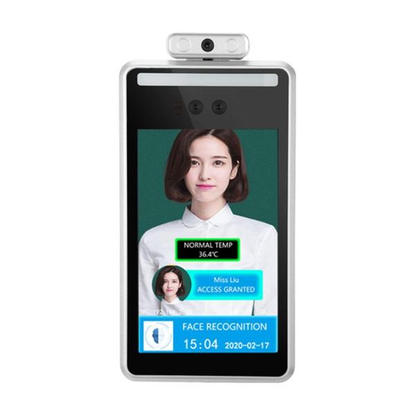 

facial recognition system intelligent access control temperature measurement face camera