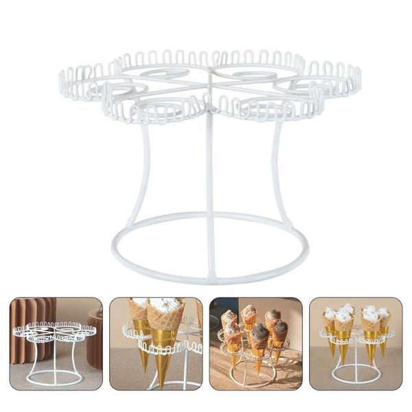 

other festive & party supplies 1pc european style ice cream cone display stand place rack dessert