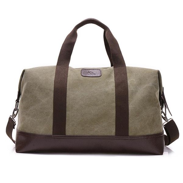 

duffel bags fashion canvas men travel bag male large capacity shoulder outdoor handbag crossbody tote