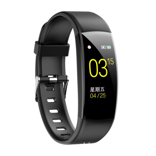 

monitoring heart new bracelet bluetooth c30 rate smart pedometer sports watch log, Slivery;brown