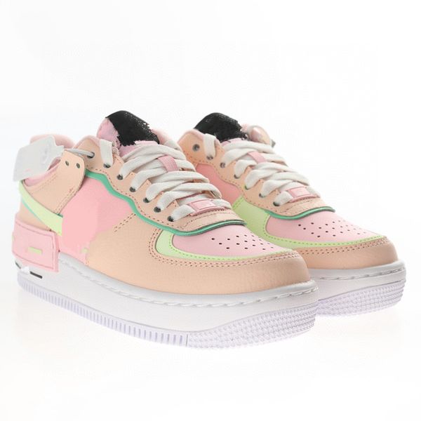 

womens mens shoes 1 trainers arctic punch barely volt-crimson tint color skateboard walking shoe outdoor sports gym trainers with original b