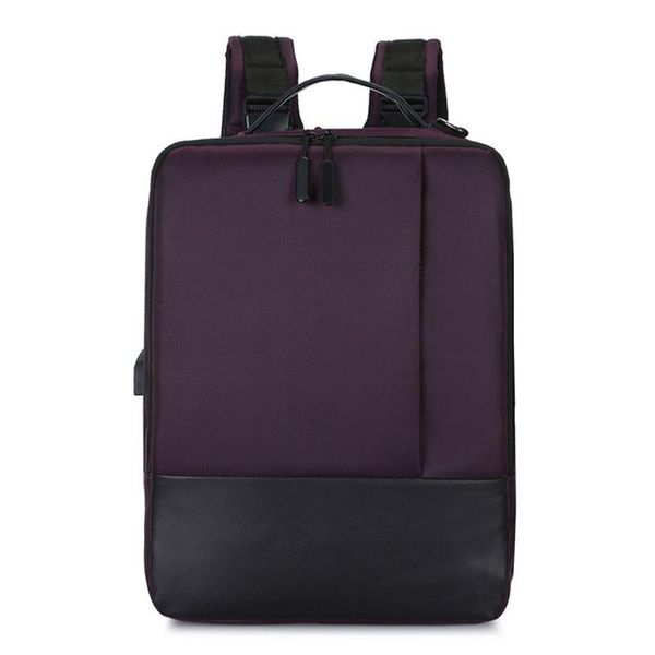 

backpack travel nylon with usb charging port teenager anti-theft lapdaypack