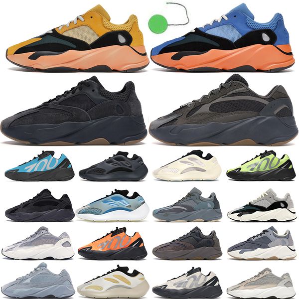 

kanye 700 running shoes v1 v2 v3 bright blue sun safflower azareth cream static alvah analog azael tephra mens womens trainers outdoor sneak