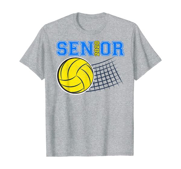 

volleyball player senior class of 2020 t-shirt, White;black