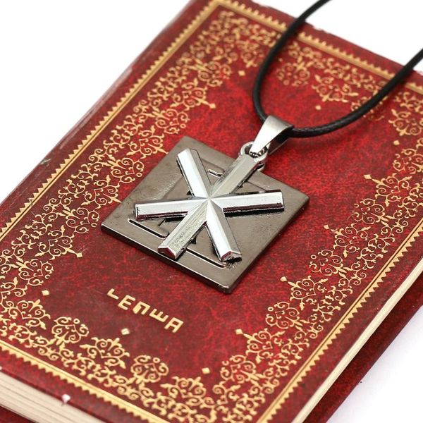 

pendant necklaces hsic jewelry anime k choker necklace king suoh mikoto men women friendship black rope chain gift accessories 11767, Silver