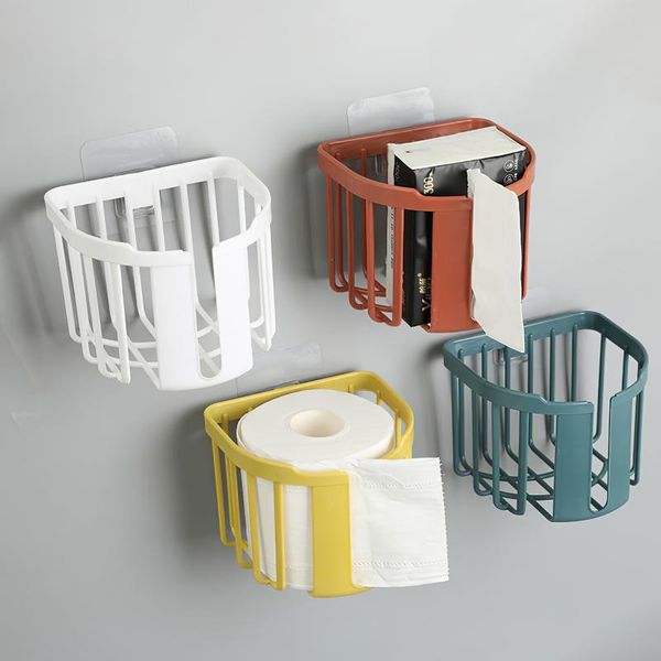 

toilet paper holders rack tissue box no-punching wear-resistant storage multifunctional for bathroom living room