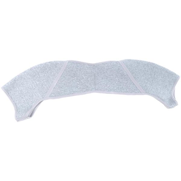 

universal therapy sports brace wrap grey shoulder support keep warm compression stable cotton blend elastic protective easy wear, Black;blue