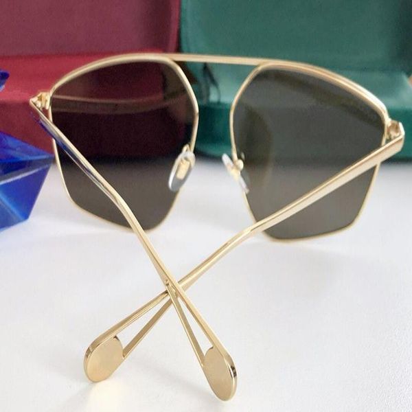

and luxury designer sunglasses new womens mens for 0437 with frame specially glaases authentic designed uv400 metal eyewear case sunsha hpvd, White;black