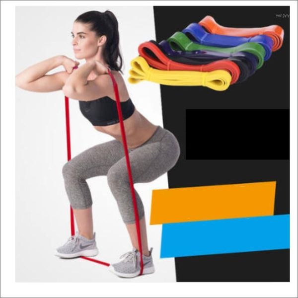 

yongyiyi resistance bands band exercise elastic rubber string workout loop strength pilates fitness equipment training expander1