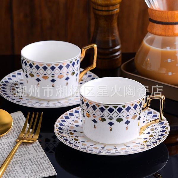

mugs high-grade european bone china cup ceramic phnom penh coffee and saucer set afternoon