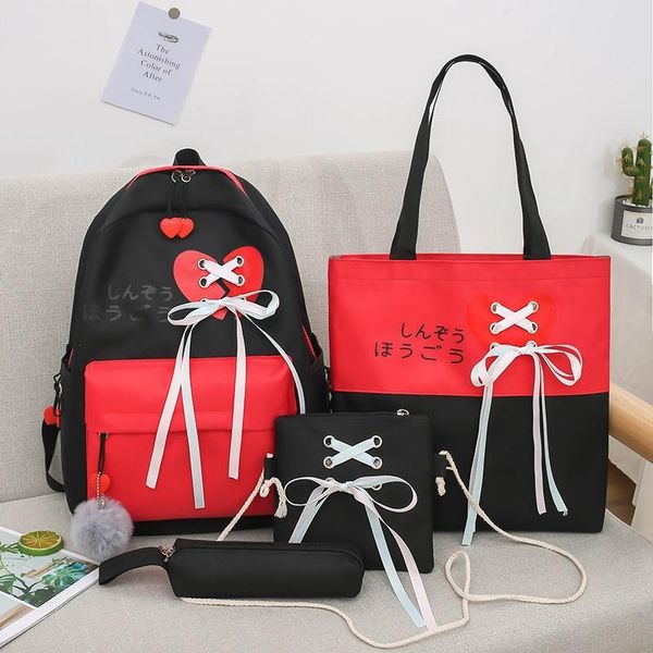 

backpack 2021 antique girl bag female korean harajuku campus college student