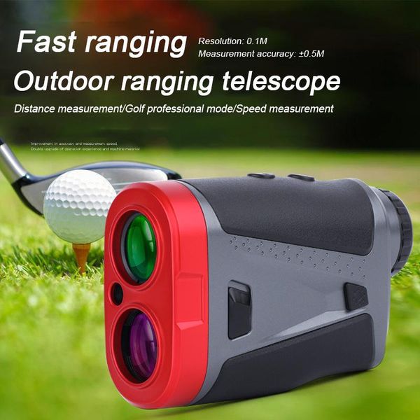 

telescope & binoculars rechargeable rangefinder 7x magnification handheld golf 1000m distance measuring for outdoor travel als88