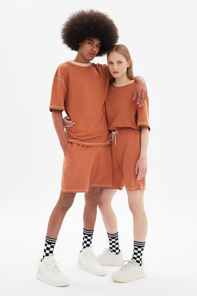 

men's t-shirts trendyol oversize t-shirt tmnss21ts3382, White;black