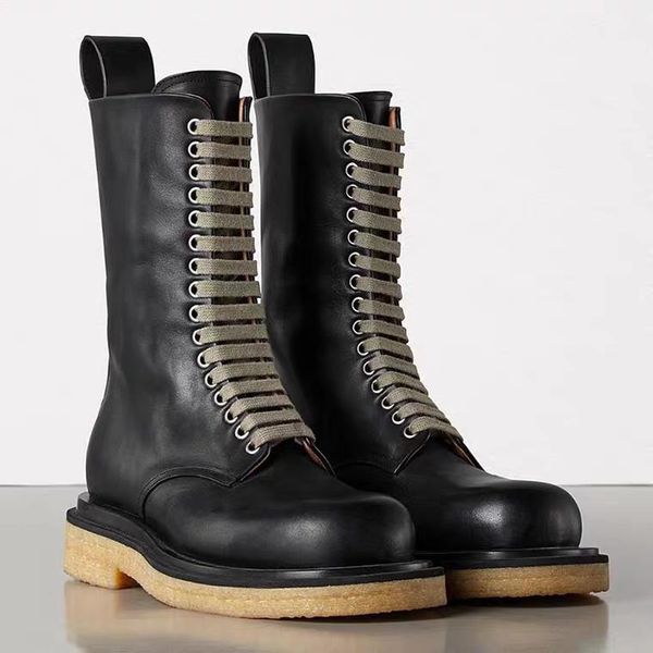 

boots black women's autumn 2021 thick-soled british wind online celebrity side zipper short fashion