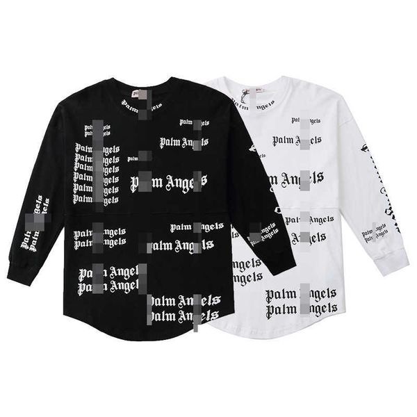 

long meichao p/alm sleeve t-shirt qljx, White;black