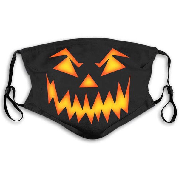 

d halloween printed cotton mask dustproof ear hanging personalized maskhigh quality