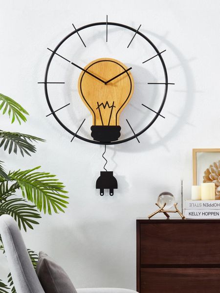 

wall clocks silent movement living room clock needle fun creative digital modern design large reloj pared home decor ee50wc