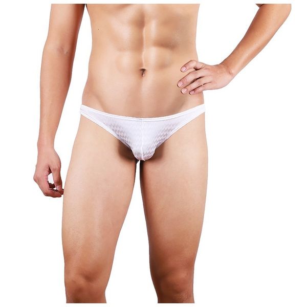 

men's born jacquard thong underwear breathing stretch sports slips under letters sous vetement homme, Black;white