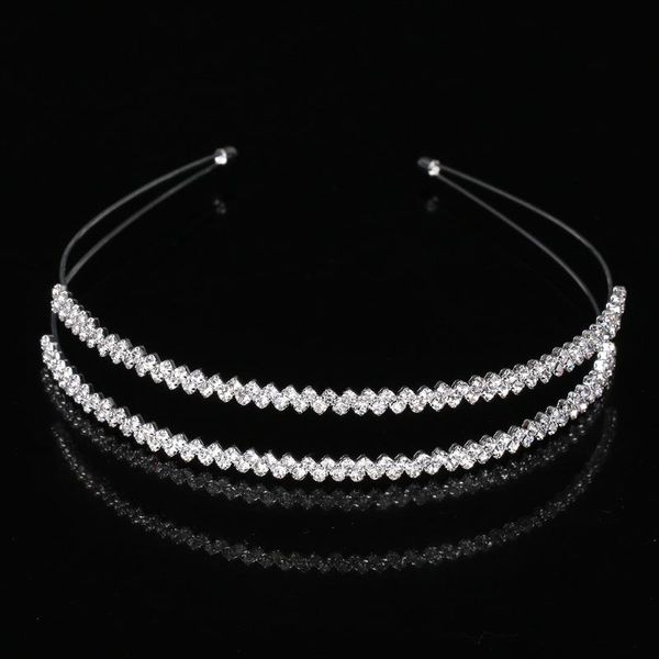 

hair clips & barrettes crystal rhinestones hairbands tiaras beads crowns wedding party prom accessories women girls headbands fashion head j, Golden;silver
