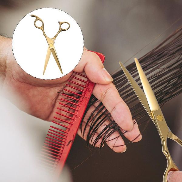 

hair scissors 1pc professional flat scissor rust-proof haircut hairdressing