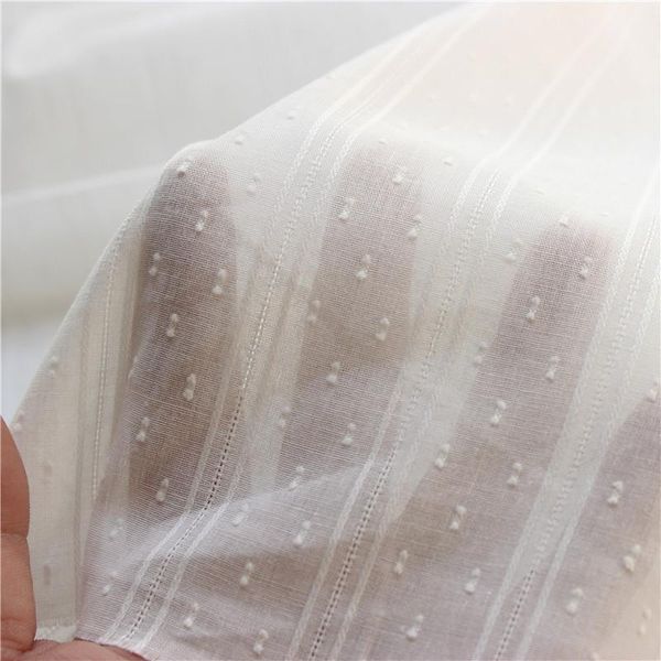 

ribbon cotton white cloth diy shirt dress embroidered fabric apparel sewing 100x140cm sd011, Pink;blue