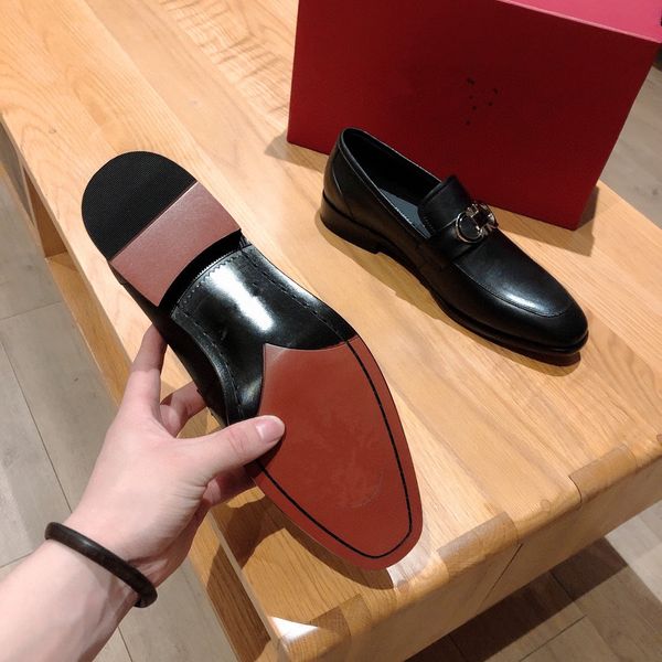 

mens luxury dress loafers suit shoes italian shoes men formal coiffeur official shoes men elegant sepatu slip on pria erkek ayakkabi, Black