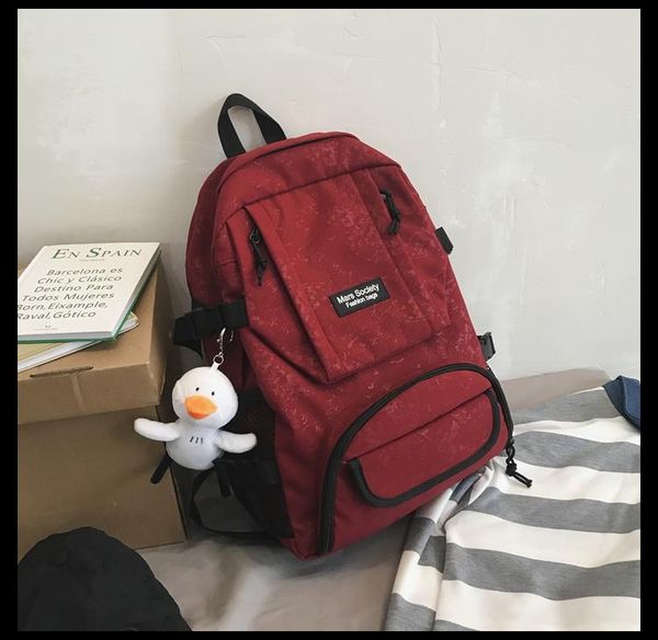 

bb180 2021 new fashion japanese middle school student backpack trendy backpack