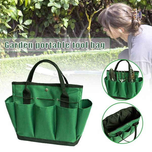 

storage bags est garden tool bag tote with 9 pockets home organizer gardening kit holder