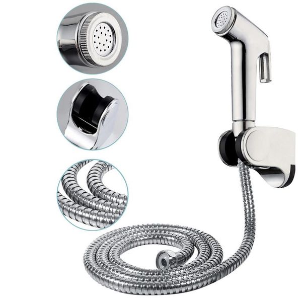 

toilet shattaf adapter spray handheld bidet shower head wall bracket hose kit