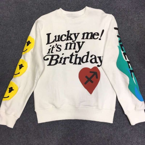 

2021 es de impresso kanye west crianas ver fantasmas ss new chegou homens crewneck streetwear camisola do hoodie pullover 8f2i, Black