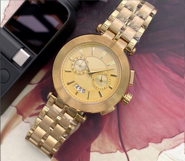

daydate mens watches fashion black dial automatic calendar gold bracelet discount master men wear gift menswear watch high-end mil191f, Slivery;brown