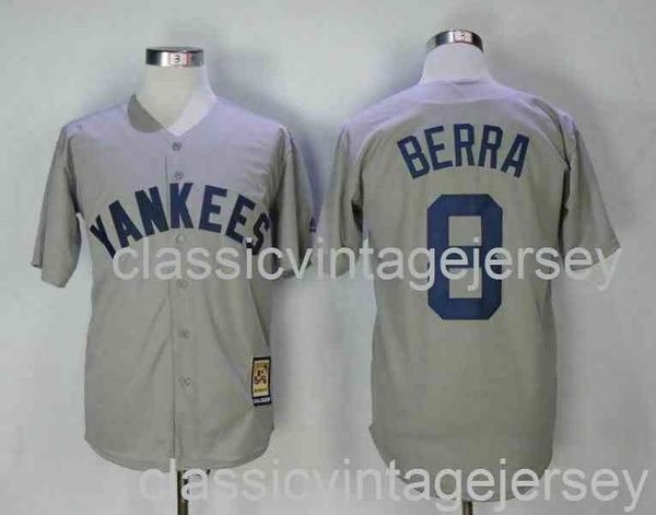 

embroidery yogi berra american baseball famous jersey stitched men women youth baseball jersey size xs-6xl, Black