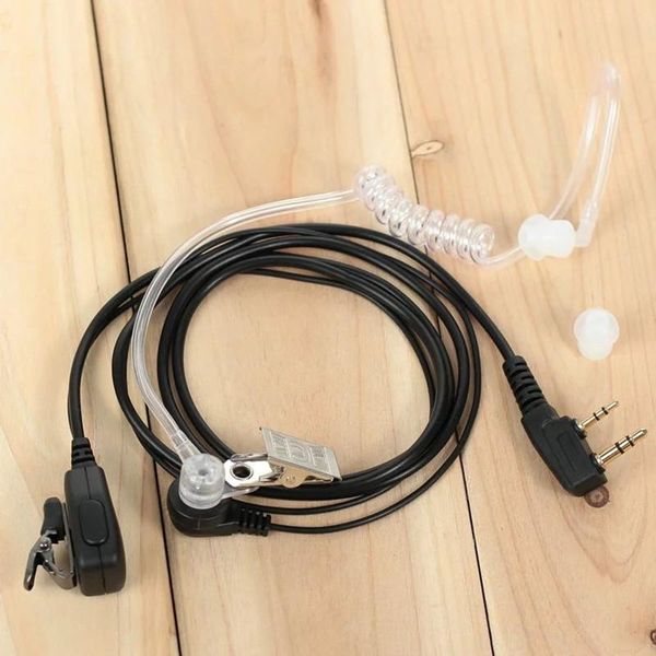 

pmic earpiece walkie talkie headset for baofeng uv-5r bf-888s compatible h777 rt22 tyt hyt acoustic headset air tube
