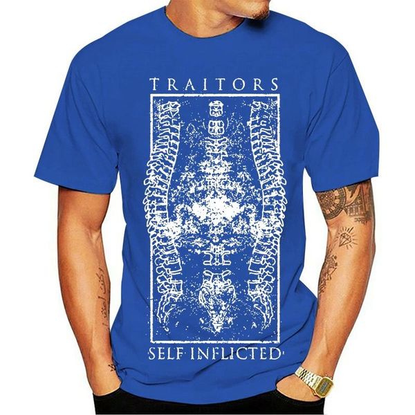 

men's t-shirts t-shirt traitors mens self inflicted black, White;black