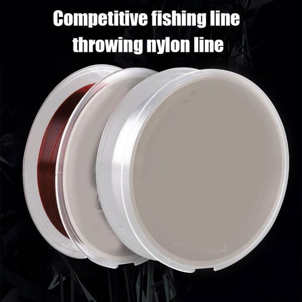 

100 meters nylon fishing line for effortless handling and casting fishing line