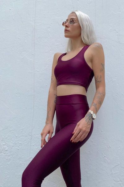 

women's leggings women damson sports bustier tights suit 24001, Black