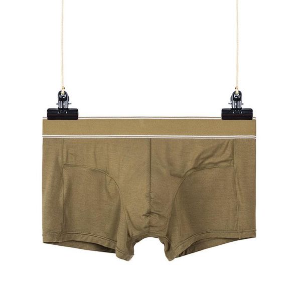 

underpants brand fashion men's underwear pants men modal big pouch comfortable soft breathable low-waist male briefs boxers shorts, Black;white